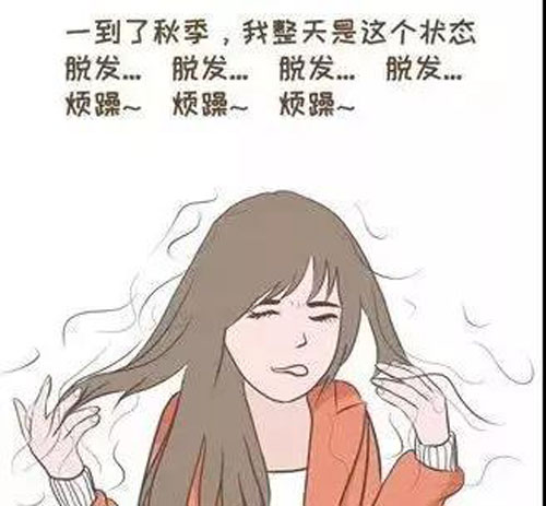 秋季脱发